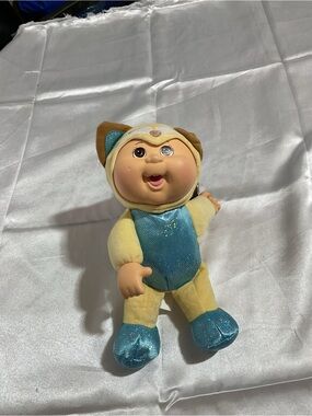 Yellow and Teal Plush Character Toy - Kids Toys